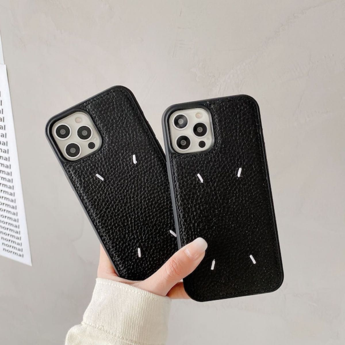 ☆訳あり価格☆Dior iPhone12/12Pro対応 スマホケース(グレー) スマホ