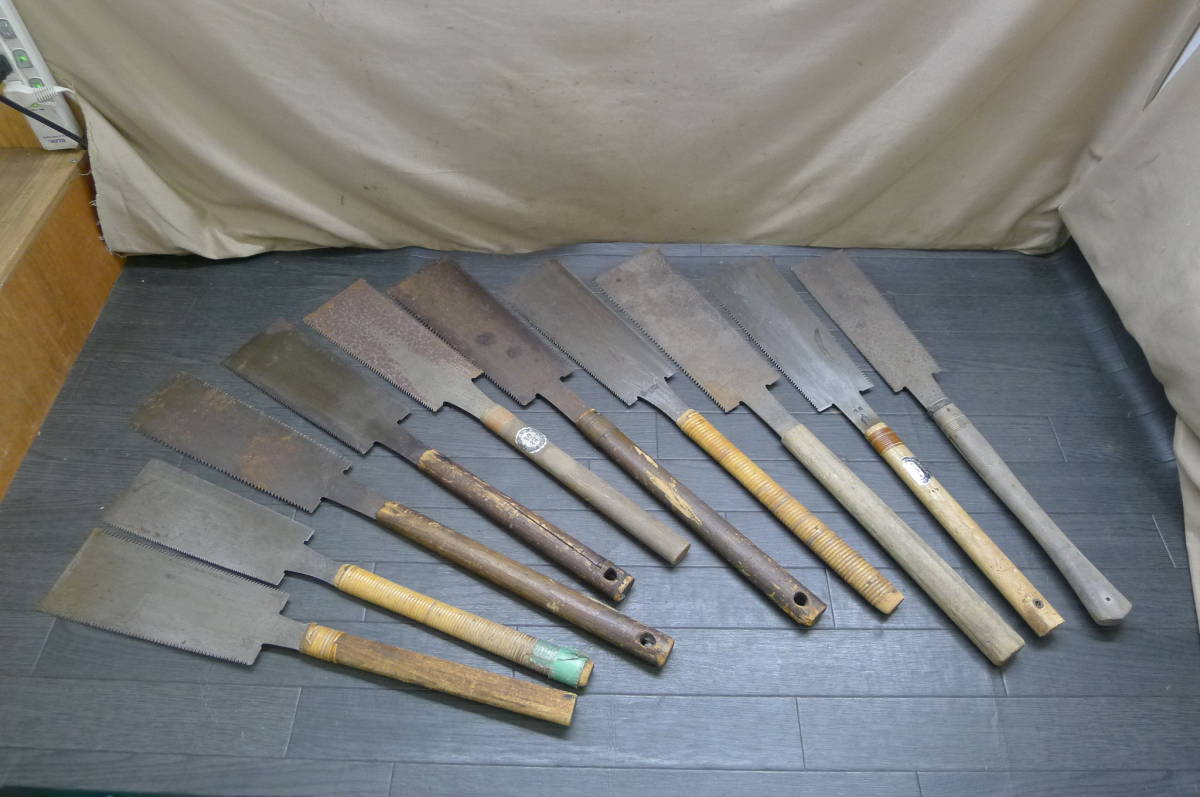 SEAL限定商品 現在入手不可 真道 勝雄 両刃のこぎり尺1(300mm)3本