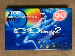 [ free shipping!!* rare unopened goods.!]*TDK*CDiwg2 90* high position / product number :CD2-90R*