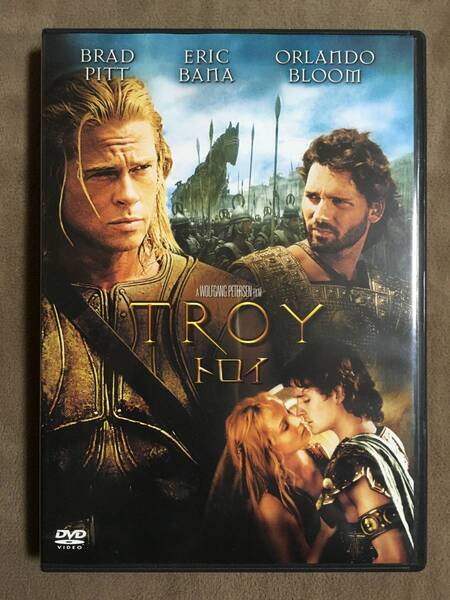 【 送料無料！!・盤面良品です！・保証付！】★主演：ブラッド・ピット◇TROY トロイ◇163分★ 