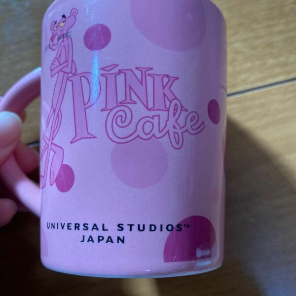 ピンクパンサーのマグカップ