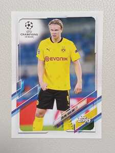 2020-21 TOPPS UEFA CHAMPIONS LEAGUE JAPAN EDITION 日本 HAALAND ハーランド ベース