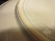 《食器》陶器「銘無し：大皿 1点 飾り皿」 高さ：約3.2cm・円：約32.2cm 大きなサイズのプレート 中国っぽい絵_画像9