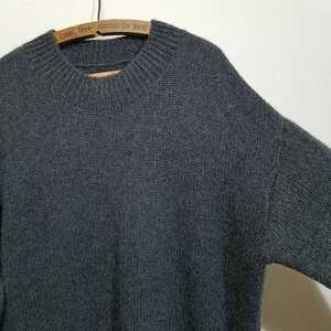 《ふっくら肉厚 / カシミヤ100%》75900円 Cale CASHMERE MOC NECK KNIT SWEATER サイズ4 ローゲージ カシミヤニット カシミヤセーター カル