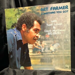 Art Farmer With Yusef Lateef & David Matthews' Big Band / Something You Got LP CTI Records