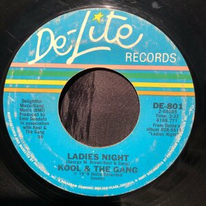 Kool & The Gang / Ladies Night Too Hot 7inch De-Lite Records