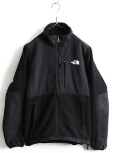 人気 黒 ■ ノースフェイス デナリ ジャケット ( レディース M ) 古着 The North Face DENALI フルジップ ブルゾン フリース アウトドア