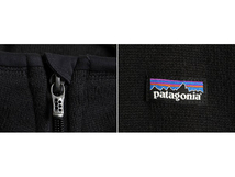 14年製 希少サイズ S 人気 黒 ■ パタゴニア ベターセーター フリース ベスト レディース / 古着 Patagonia 重ね着 フルジップ アウトドア_画像3