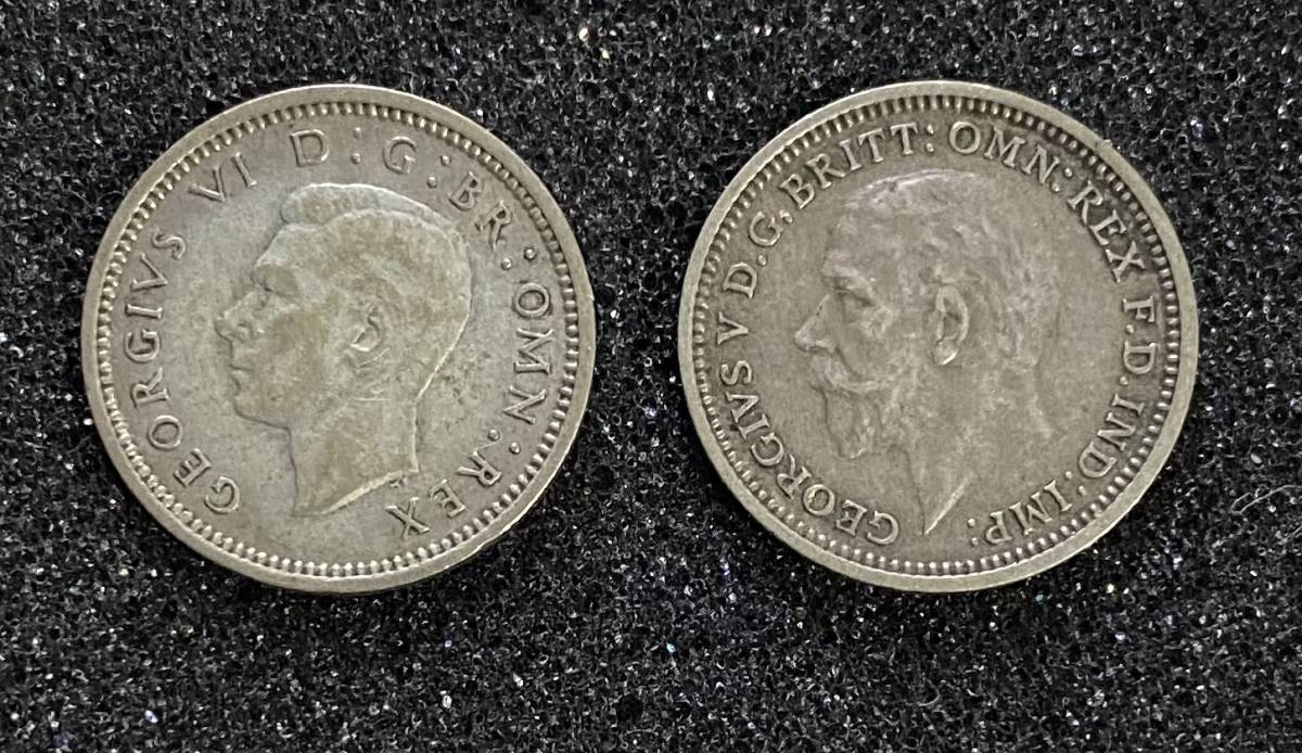 超特価SALE開催!稀少!幻の6ペンス銀貨 1937年 王冠をかけた恋 エドワード8世