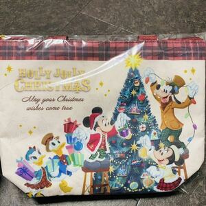 ディズニークリスマス 2022 HOLLY JOLLY CHRISTMAS スーベニア ランチケース TDR 未使用 新品 ランチバッグ