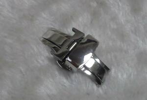 *D* buckle * push type *22mm total length 9cm* silver * made of stainless steel *