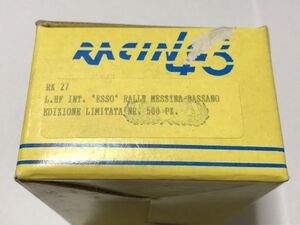 レーシング43/RACING43 1/43 L.HF INT ESSO メッシーナ バッサーノ 500個限定 ラリー RK27 メタルキット/管KT01