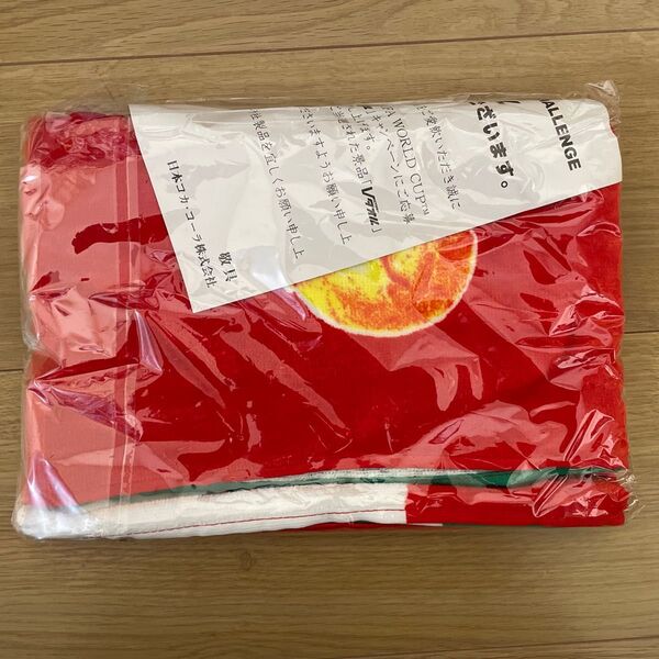 2006 FIFAワールドカップ Vタオル イタリア コカコーラ懸賞当選品 ※未開封