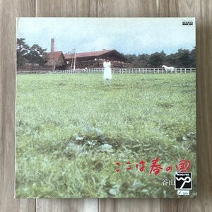 【国内盤/LP】谷山浩子 / ここは春の国 ■ Aard-Vark / C28A0130 / クニ河内 / 山川恵津子