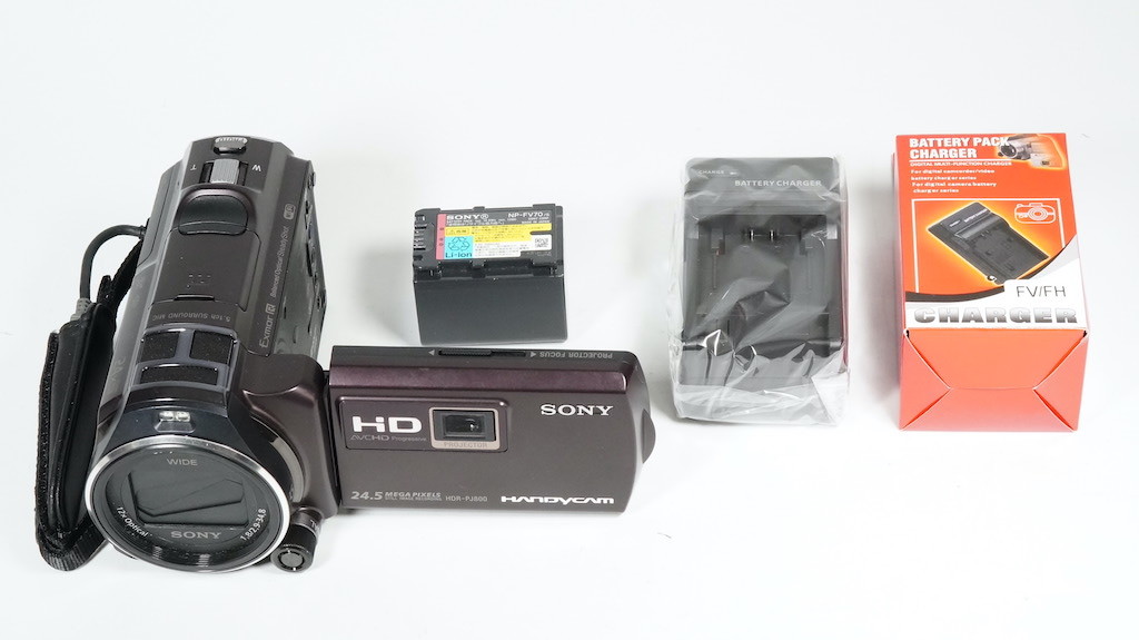 限定数のみ! 美品 SONY HDR-PJ800 ビデオカメラ 大容量バッテリー