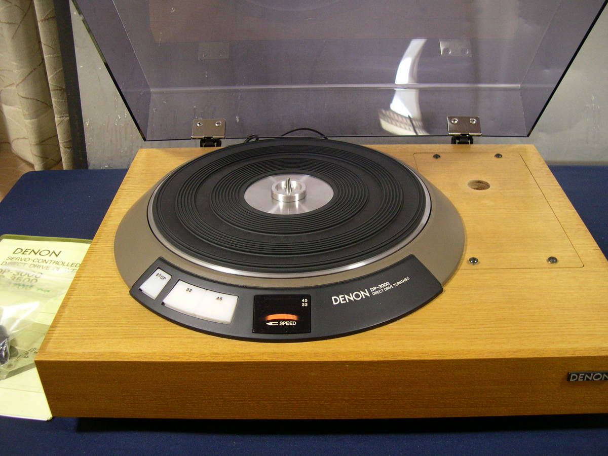 激レア最初期型・メンテ済 DENON DP-3000 厳選アイテム 50%割引 htckl