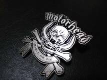 MOTORHEAD メタルピンバッジ march or die モーターヘッド / iron maiedn slayer metallica judas priest_画像2