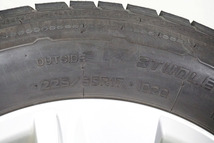 トヨタ ハリアー60系 純正アルミ 17×7J 5H ナンカン CORSAFA 225/65R17 2015年製造 中古4本セット スタッドレス 冬タイヤ [TZ137] 2-12_画像9