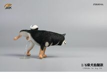 Mr.Z 1/6 サイズ 柴犬 シバイヌ 可愛い 滑稽 犬 動物 リアル フィギュア おもちゃ 模型 樹脂 犬好き 誕生日 プレゼント 置物 黒色_画像3