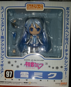 雪ミク　初音ミク　ねんどろいど　開封済　ボーカロイド　ボカロ