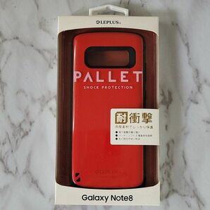 Galaxy Note8 　 耐衝撃ハイブリッドケース　レッド　新品