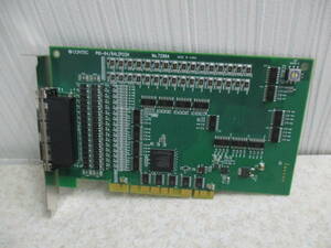 (中古美品) CONTEC PIO-64/64L(PCI)H 絶縁型デジタル入出力 PCI ボード★動作品★NO:LII-57/4