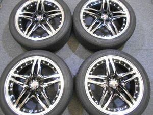 ★極美品ホイルセット REGNO レグノ 215/45R17 STEINERシュタイナー AME 17インチ