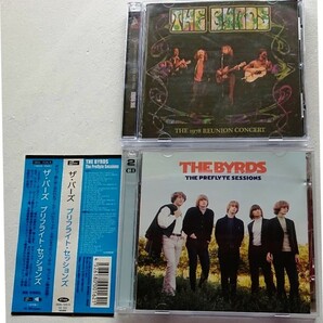 【送料無料】ザ・バーズCD2セット[THE 1978 REUNION CONCERT]+[The Preflyte Sessions]2枚組 The Byrds,プリフライト, ロジャー・マッギン