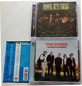 【送料無料】ザ・バーズCD2セット[THE 1978 REUNION CONCERT]+[The Preflyte Sessions]2枚組 The Byrds,プリフライト, ロジャー・マッギン