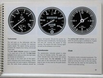 PORSCHE 911 TURBO OWNER'S Manual 英語版 '1978_画像3