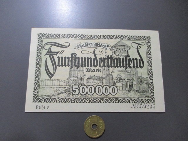 ダンチヒ 1923年 100万マルク PMG 35 紙幣 | fortepiano.ec