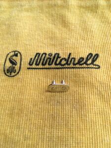 ★希少 GOLDパーツ MITCHELL 408 オシュレーションスライド ミッチェル ゴールド 308 当時物 オールド タックル ビンテージ 部品 リール