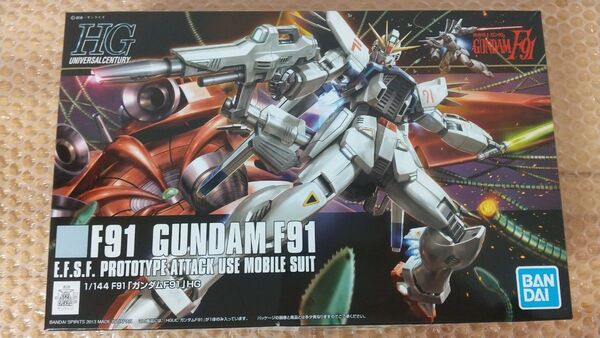F91 ガンダムF91 (1/144スケール HGUC 167 機動戦士ガンダムF91 2219523) 未組立
