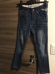  не использовался померить только Blue Cross симпатичный джинсы Denim брюки SS размер 120.130.140 размер соответствует мужчина стоимость доставки 370 иен быстрое решение есть 