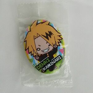 僕のヒーローアカデミア 缶バッジ～上鳴電気(パーティ)☆My Hero Academia: Denki Kaminari★ガチャ/カプセルトイ～2017年12月 T-ARTS/T2A