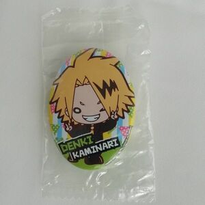 僕のヒーローアカデミア 缶バッジ～上鳴電気(パーティ)☆My Hero Academia: Denki Kaminari☆ガチャ/カプセルトイ～2017年12月 T-ARTS/T2A