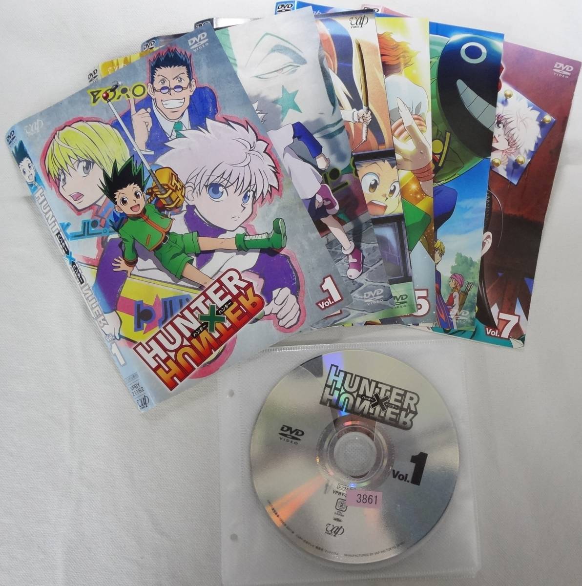 ハンターハンター 旧テレビシリーズ【全28巻】レンタル DVD-