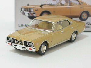 LV-N251a 日産グロリア 4ドアHT Fタイプ 2800SGL（ベージュ）76年式 （1/64スケール トミカリミテッドヴィンテージNEO 316619）