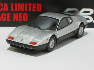 フェラーリBB512（銀）LV-NEO【トミーテック社1/64ミニカー】【トミカの時】