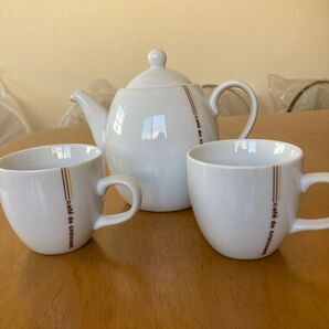cafe de croissant 茶器セット 新品 ティーセット