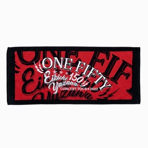 ☆☆ 矢沢永吉 フェイスタオル 43「CONCERT TOUR 2022 ～ONE FIFTY～」グッズ