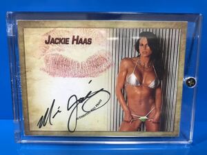 トレーディングカード COLLECTORS EXPO【Jackie Haas 「2019 COLLECTORS EXPO」 生キス＆直筆サインカード】