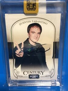  rare!!! trading card Donruss[kentin* cod n Tino Quentin Tarantino [2008 Donruss Celebrity Cuts] autograph autograph card (31/50)]