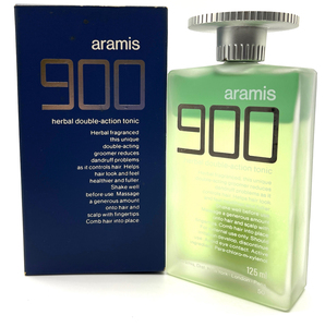 *ARAMIS*VINTAGE 900 HERBAL DOUBLE-ACTION TONIC 125ml U.S.A.Spec. рис книга@ страна specification / не использовался / экспонирование / земля внизу склад хранение / супер редкий Vintage / трудно найти 