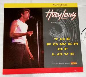 12”　HUEY LEWIS AND NEWS　THE POWER OF LOVE/西独盤