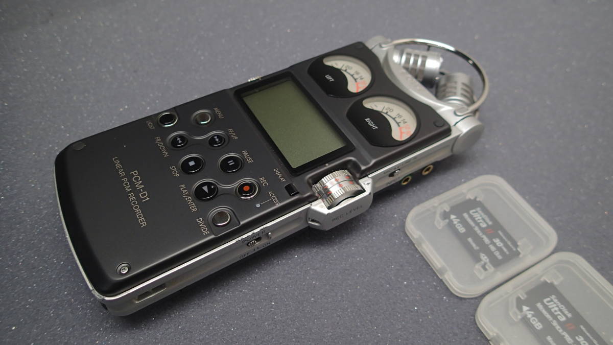 新品通販 SONY PCM-D1 本体のみ Yz1lH-m22373123419 リニアPCM