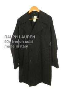 TK 希少 入手困難 90s ITALY製 POLO by RALPH LAUREN 高密度 ベンタイル トレンチコート 38 太めのアームホール ラルフローレン