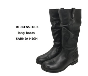 TK 新品時の雰囲気も残る美品 クシュっとした可愛いデザイン BIRKENSTOCK ロングブーツ SARNIA HIGH サーニア 37 240