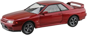 ニッサン R32 スカイラインGT-R （レッドパール）（1/32スケール ザ・スナップキット No.14-E 063576）