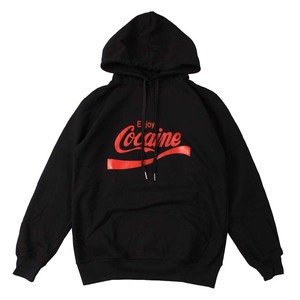 ag1●新品 黒 Lサイズ●エンジョイコカイン ENJOY COCAINE パーカー スウェットパーカ PARKA//バンド パロディ おもしろ ネタ